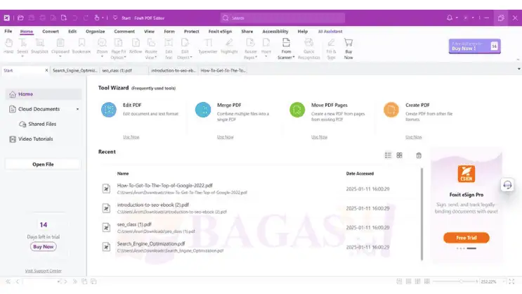 Download Foxit PDF Editor Pro